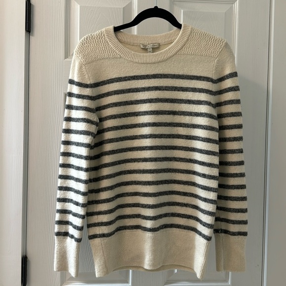 41 Hawthorn Sweaters - 41 HAWTHORN Roma Textured Striped Pullover Size Medium